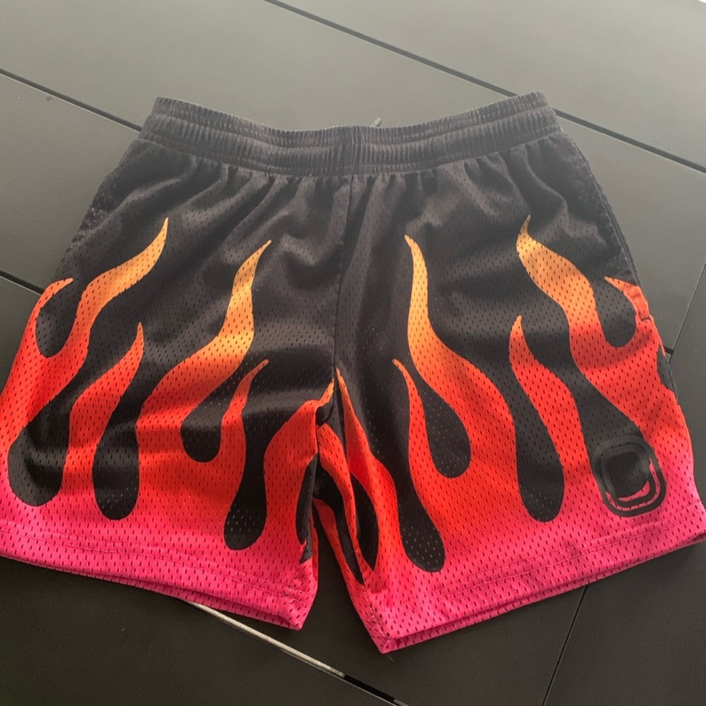 Overtime Boys Vibrant 🔥 Fire Shorts